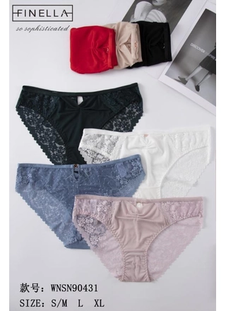 Фото FINELLA Трусики женские FINELLA 90431 13в (22361) – Норма, цвет <color>, цена 54.23<currency>