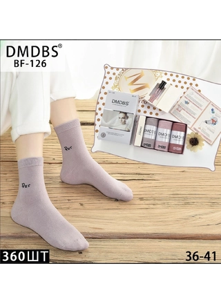 Фото Без Бренда Жіночі шкарпетки DMDBS BF-126 (23033) – Весна-осінь, колір <color>, ціна 120.65<currency>