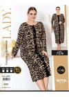 Ночные рубашкиПлатье больших размеров LADY 7274 - женское белье оптом в Dolche Noche