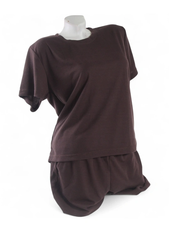 Піжами Жіночий Батал комплект: М Л ХЛ 4756 - жіноча білизна оптом у Dolche Noche