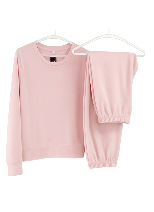 ПижамыПижама женская плюшевая ЦаЦа 4023 Розовый - женское белье оптом в Dolche Noche