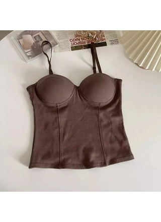 Фото Без Бренда Топик хлопковый 2705  12,4 (13301) – Топы, майки, цвет <color>, цена 160.02<currency>