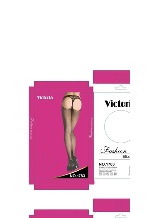 Фото Victoria Колготы Victoria 1783 Чорний (15367) – Еротичні панчохи, колір <color>, ціна 71.22<currency>