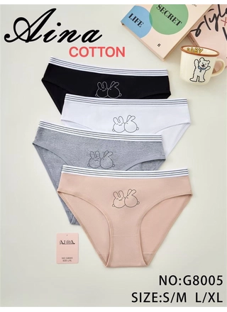 Фото AINA Жіночі трусики AINA G8005 2с () – Бавовняні, колір <color>, ціна <currency>