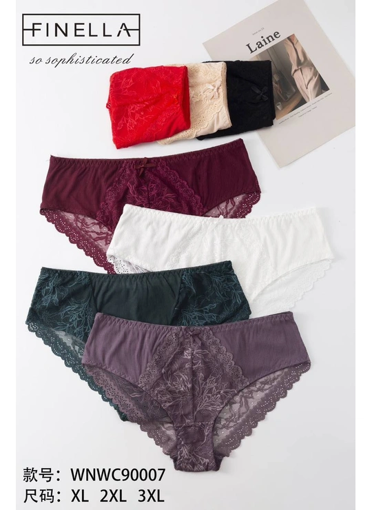 Мереживні Трусики мереживо FINELLA 90007 7д - жіноча білизна оптом у Dolche Noche
