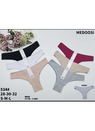 Фото MEDOOSI Труси жіночі MEDOOSI 534 2с (22993) – Норма, колір <color>, ціна 33.29<currency>