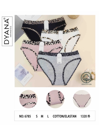 Фото Dyana Трусики жіночі DYANA 6785 2б (1645) – Норма, колір <color>, ціна 42.69<currency>