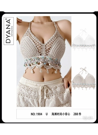Фото Dyana Ажурний топ-бра 1904 Різні кольори (19485) – Топи, майки, колір <color>, ціна 173.54<currency>