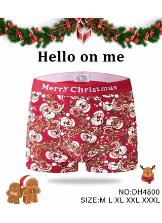 Фото HELLO Труси чоловічі HELLO DH4800 Червоний (24627) – Чоловічі труси, колір <color>, ціна 74.04<currency>