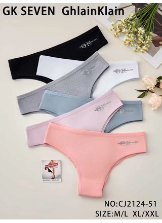 Фото Ghlain klain Труси жіночі Ghlain Klain CJ2124-51 1б Різні кольори (23397) – Норма, колір <color>, ціна 42.35<currency>