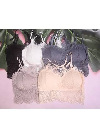 Фото Без Бренда 2093 Топ женский кружевной  (11231) – Топы, майки, цвет <color>, цена 85.57<currency>