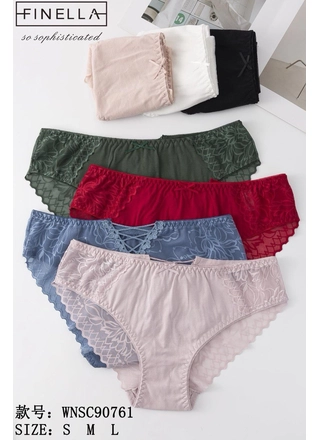 Фото FINELLA Жіночі трусики FINELLA 90761   3д Різні кольори (23295) – Норма, цвет <color>, цена 61.83<currency>
