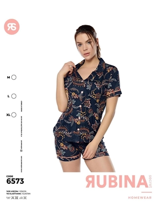 Фото PINC 6573 Пижама шорты майка Pink Secret (10006) – Пижамы, цвет <color>, цена 465.78<currency>