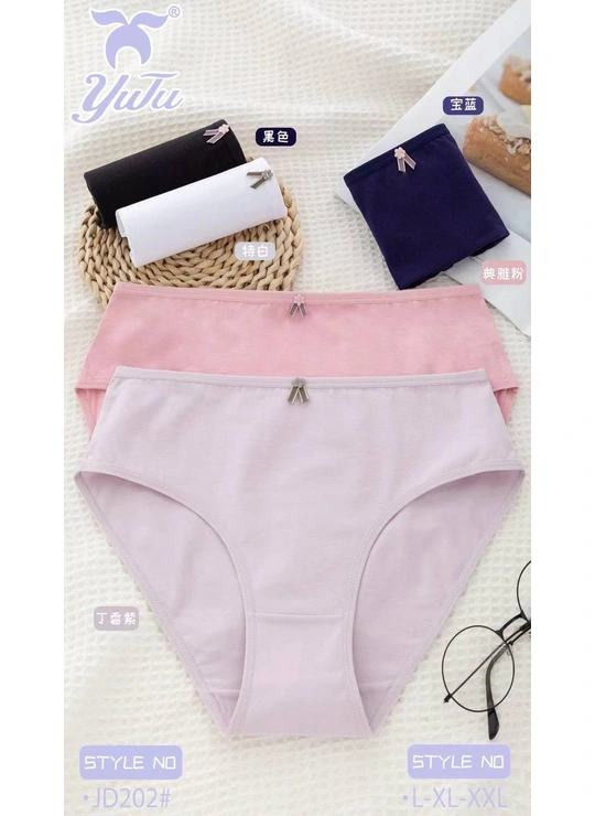 Батальні розміри Труси жіночі YUTU JD202  8д - жіноча білизна оптом у Dolche Noche
