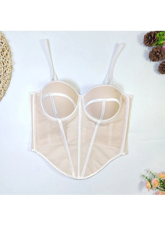 Корсети Жіночий бюстгальтер з корсетом 9902 - жіноча білизна оптом у Dolche Noche