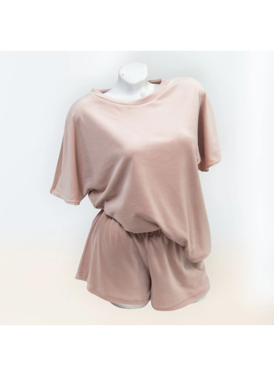 Піжами Домашній костюм жіночий (шорти + футболка) 4020 - жіноча білизна оптом у Dolche Noche