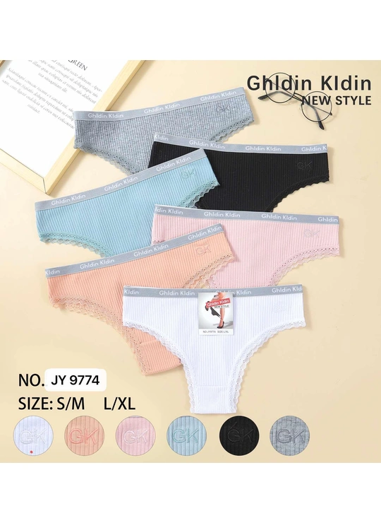 НормаТрусики женские Chlain Klain JY9774 1с - женское белье оптом в Dolche Noche