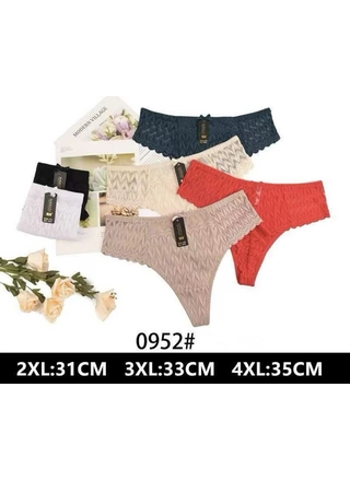 Фото NADIZI Трусики жіночі NADIZI 0952 12в Різні кольори (23356) – Норма, цвет <color>, цена 82.60<currency>