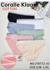 ХлопковыеЖенские трусики хлопковые Coralle Klaare JY9772-16 3а - женское белье оптом в Dolche Noche
