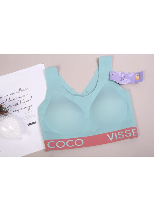 Топи, майки Топик безшовний CoCo 1799 Синій - жіноча білизна оптом у Dolche Noche