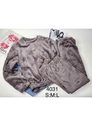 Фото ЦаЦа Піжама жіноча плюш ЦАЦА 4031 (18136) – Піжами, колір <color>, ціна 431.76<currency>