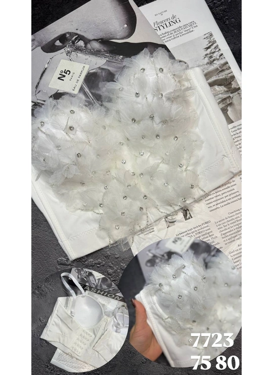 Корсети Корсет жіночий 7723 Білий - жіноча білизна оптом у Dolche Noche