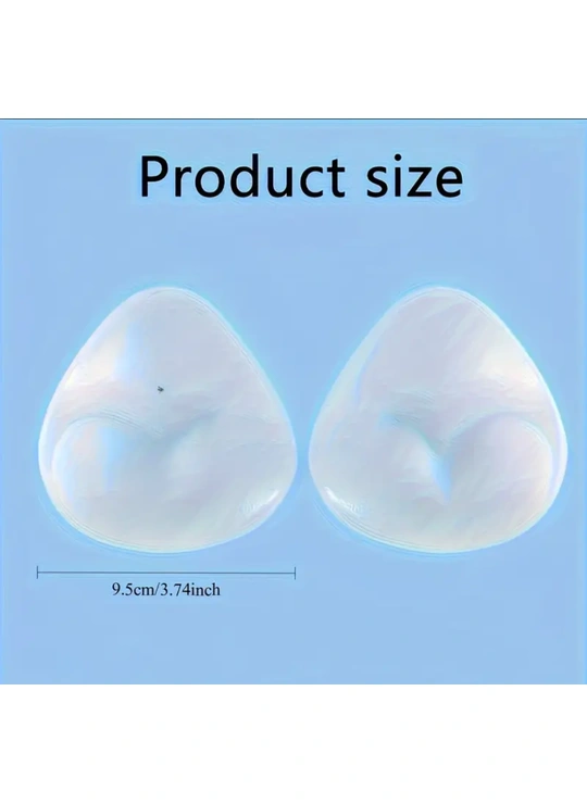 Aксесуари для бюстгалтера Невидимі силіконові підкладки 1630 Прозорий - жіноча білизна оптом у Dolche Noche