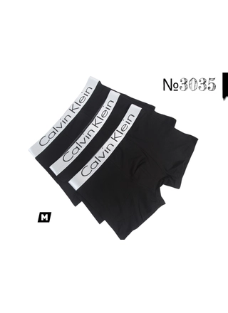 Фото Без Бренда Трусы мужские резинка CK 3035(M) (22674) – Мужские трусы, цвет <color>, цена 93.79<currency>