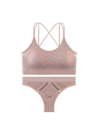 Фото YADAILI Комплект топ трусики 0208 (17211) – Топ + трусы, цвет <color>, цена 141.96<currency>