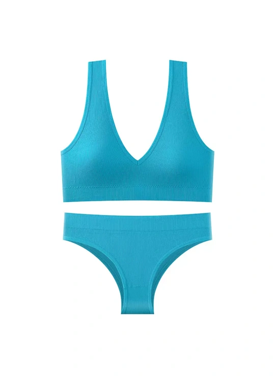 Топ + трусыКомплект топ трусики Yadali 8879 - женское белье оптом в Dolche Noche