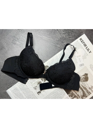 Фото AIMINA Бюстгальтер *B* AIMINA 1723  8,3 Чорний (23333) – Чашка B, колір <color>, ціна 180.18<currency>