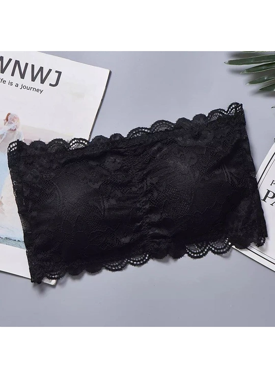 Топи, майки Топ мереживний бандо 8385 12,3 - жіноча білизна оптом у Dolche Noche