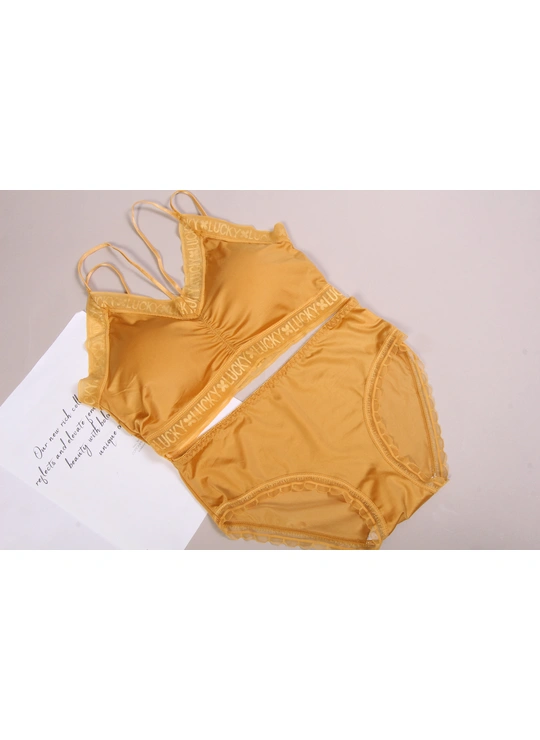 Топ + трусыКомплект Топ-Трусики LUCKY *521 - женское белье оптом в Dolche Noche