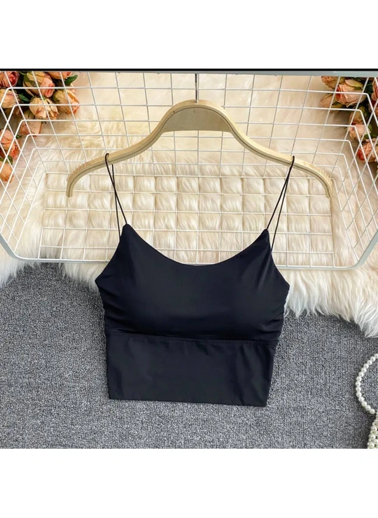 Топы, майкиТопік жіночий безшовний 1127 Чорний - женское белье оптом в Dolche Noche