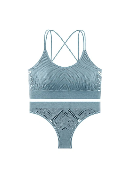 Топ + трусыКомплект топ трусики 0208 - женское белье оптом в Dolche Noche