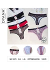 ХлопковыеЖенские трусики DYANA 10279 3с - женское белье оптом в Dolche Noche