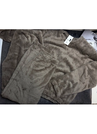 Фото ЦаЦа Пижама женская плюш ЦАЦА 4031 (18054) – Пижамы, цвет <color>, цена 447.72<currency>