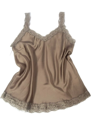 Фото Moda Life 0006 Майка атлас с кружевными брытелями (3758) – Майки, цвет <color>, цена 218.55<currency>